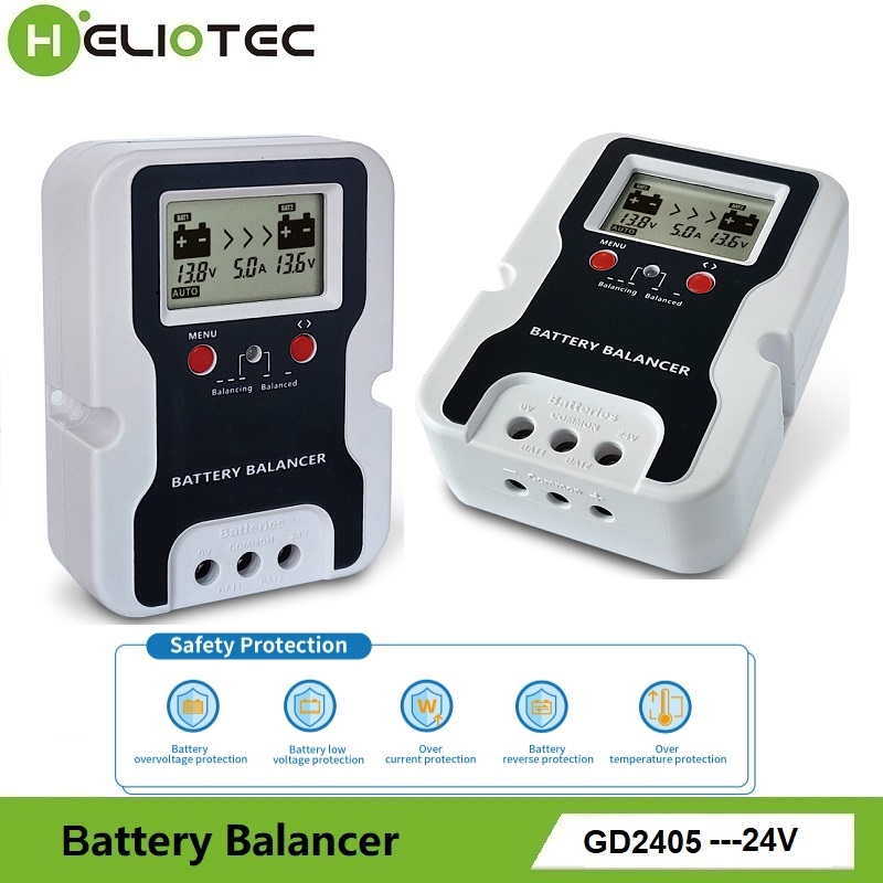 Power Tools Display - Equalizer Baterai 24V dengan Tampilan Tegangan,