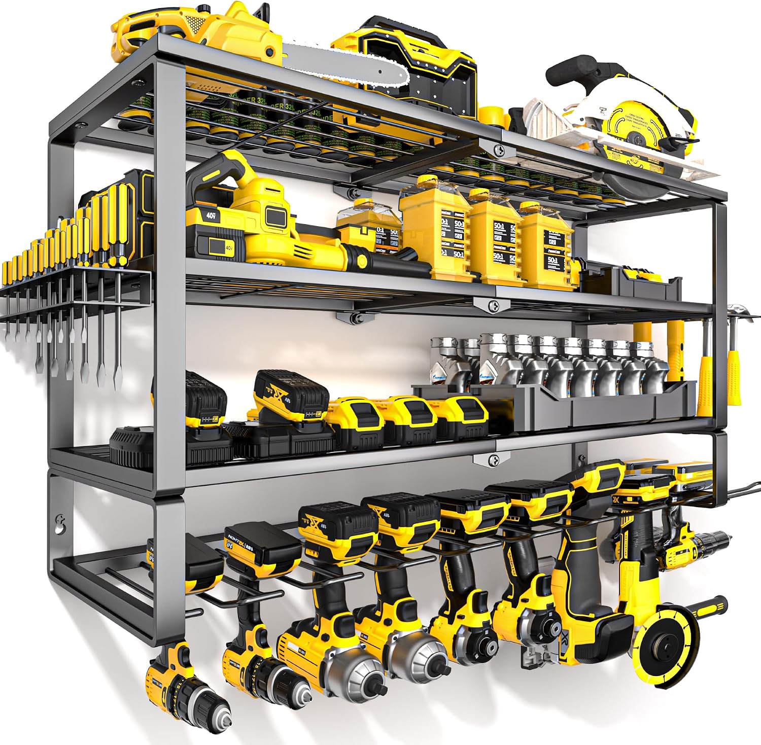 Power Tools Toolstation - Rak Penyimpanan Alat Listrik Besar yang