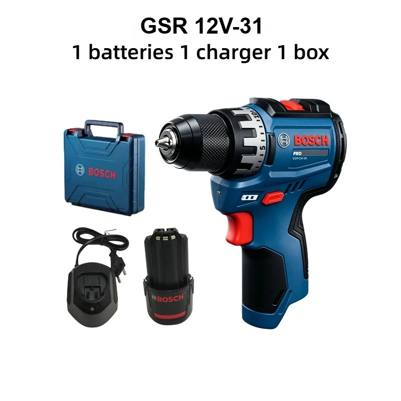 Power Tools Bosch - Bosch Professional GSR 12V-31 Bor Tanpa