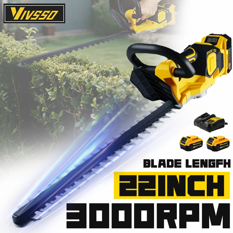 Power Tools Garden - Pemangkas Rumput Listrik Tanpa Kabel VIVSSO,