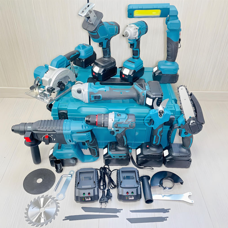 Power Tools Kits - Perkakas Berkualitas Tinggi 21v Bor Tanpa