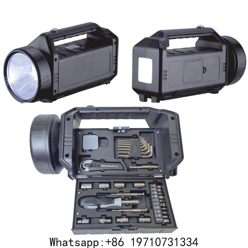 Power Tools Kit Set - Lampu Camping & Set Peralatan 2-in-1