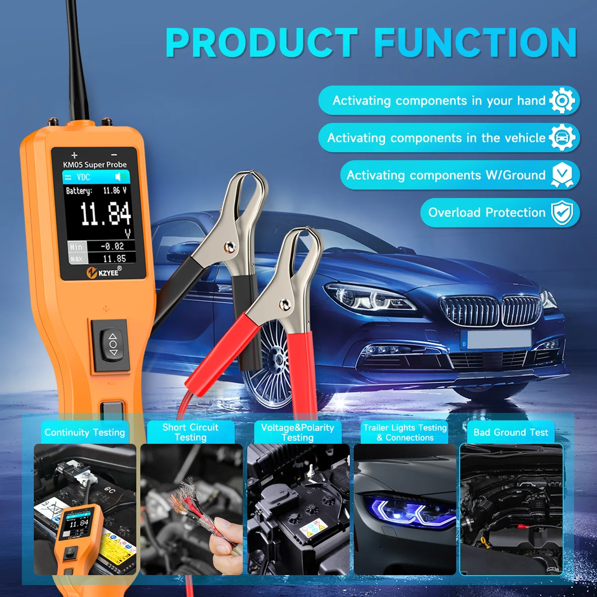 Kit Probe Sirkuit Mobil Penguj - Power Tools Inspection ulasan dan harga