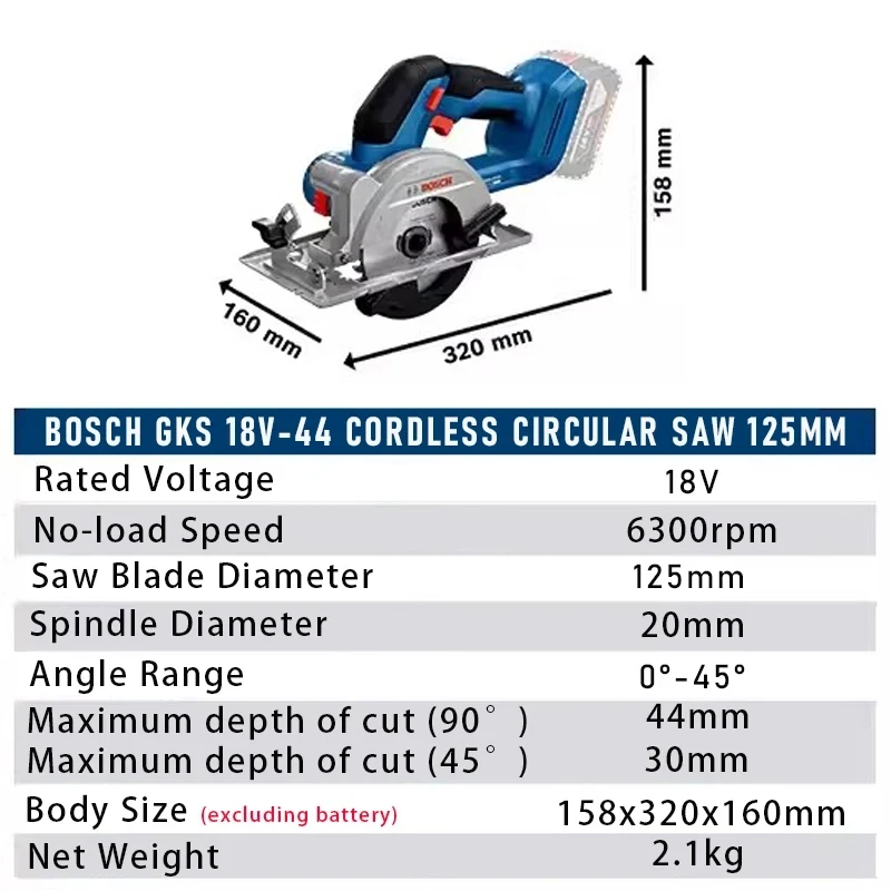 Gergaji Bundar Tanpa Kabel Bos - Power Tools Bosch ulasan dan harga