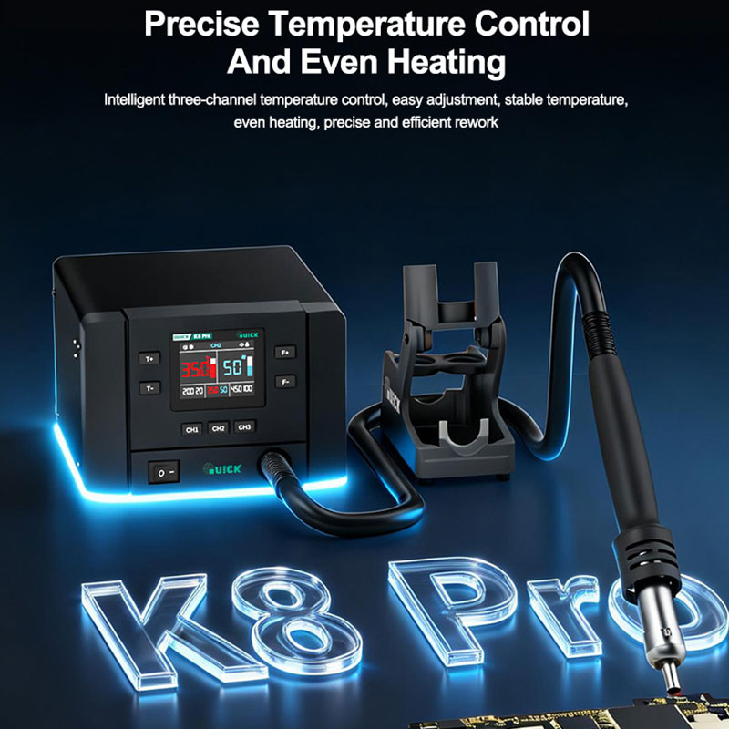 QUICK K8 Pro Intelligent Hot A - Power Tools Toolstation ulasan dan harga