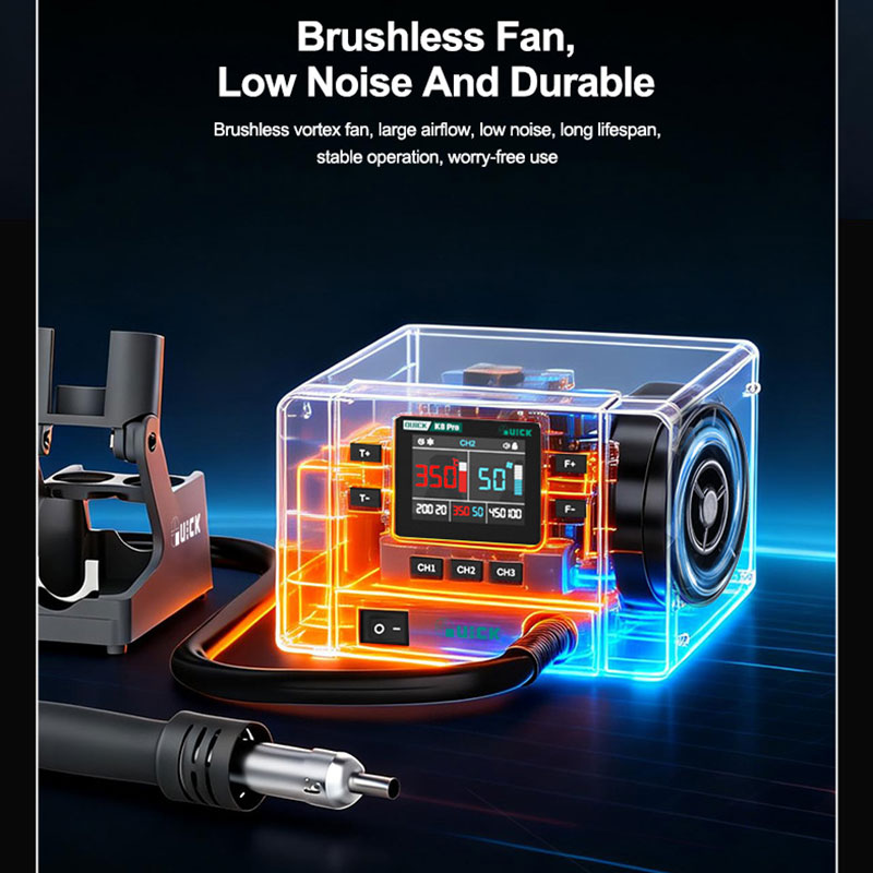 QUICK K8 Pro Intelligent Hot A - Power Tools Toolstation ulasan dan harga