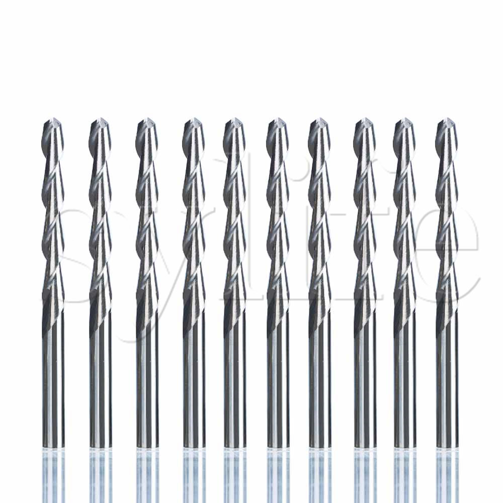 10Pcs Double Flute Spiral Cutt - Power Tools Kobalt ulasan dan harga