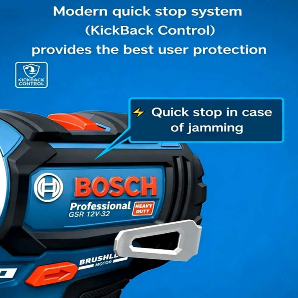 Bosch Professional GSR 12V-32  - Power Tools Bosch ulasan dan harga