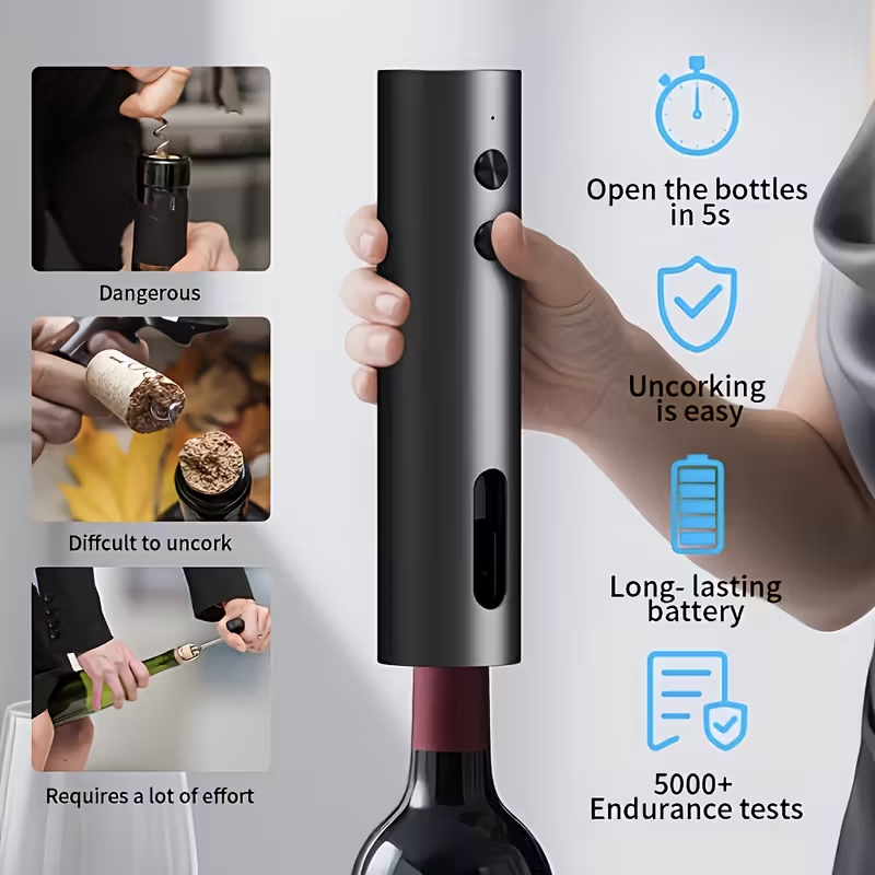 Set Pembuka Botol Anggur Elekt - Power Tools Kit Set ulasan dan harga