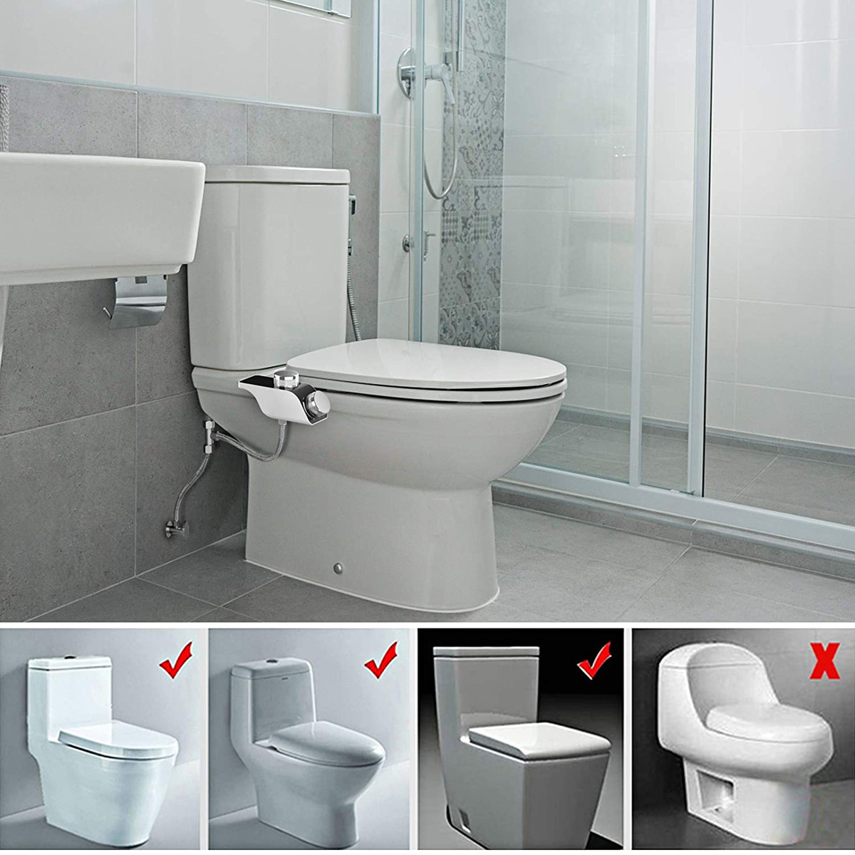 Set Semprotan Bidet Manual, Al - Power Tools You Need ulasan dan harga