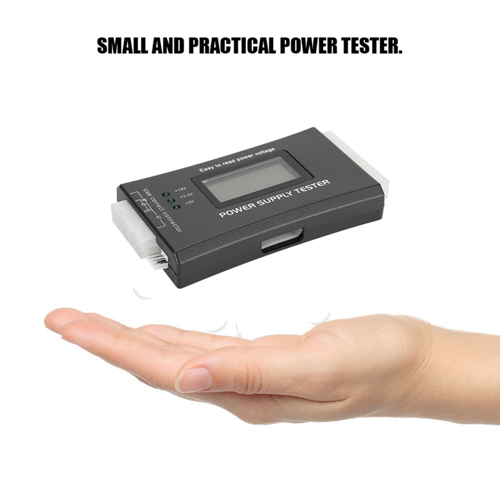 Penguji Catu Daya ATX Layar LC - Power Tools Inspection ulasan dan harga
