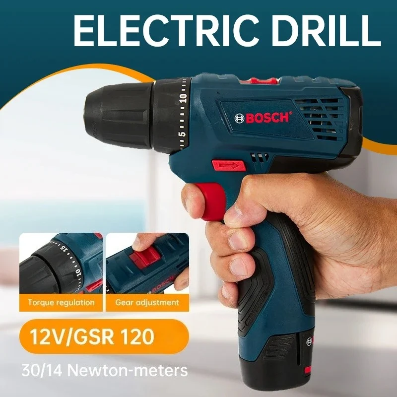 Bor Tanpa Kabel Bosch GSR120 T - Power Tools Bosch ulasan dan harga