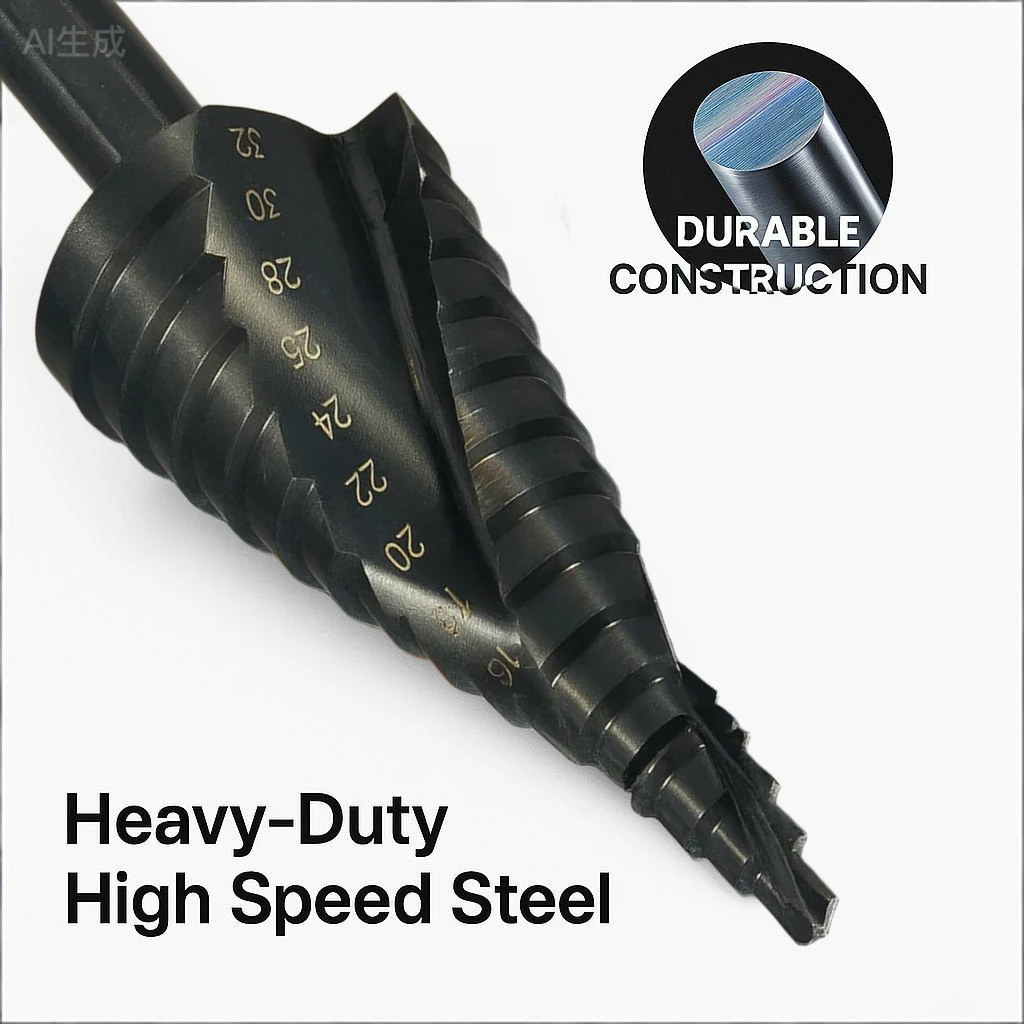 Mata Bor HSS Cobalt Step Drill - Power Tools Kobalt ulasan dan harga