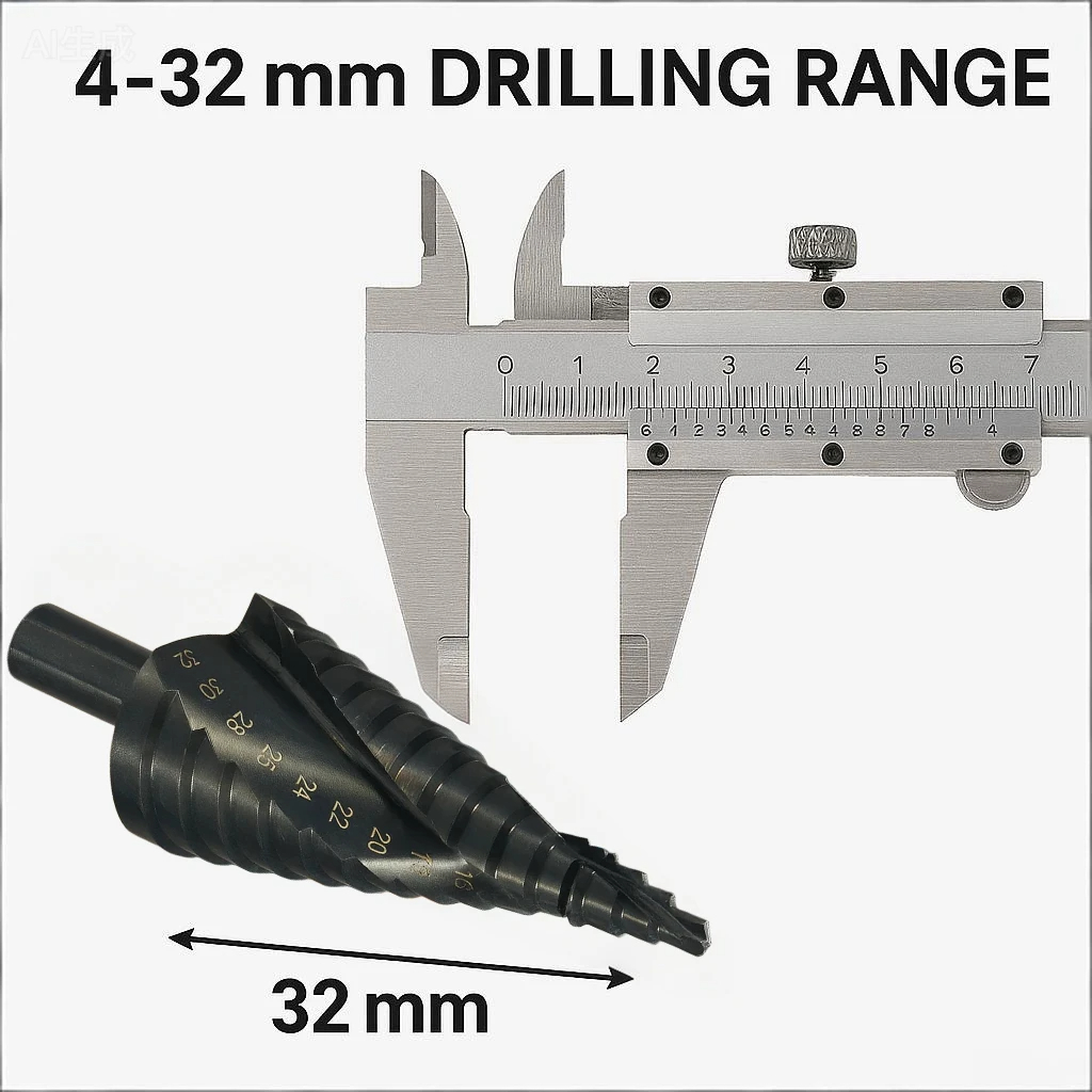 Mata Bor HSS Cobalt Step Drill - Power Tools Kobalt ulasan dan harga