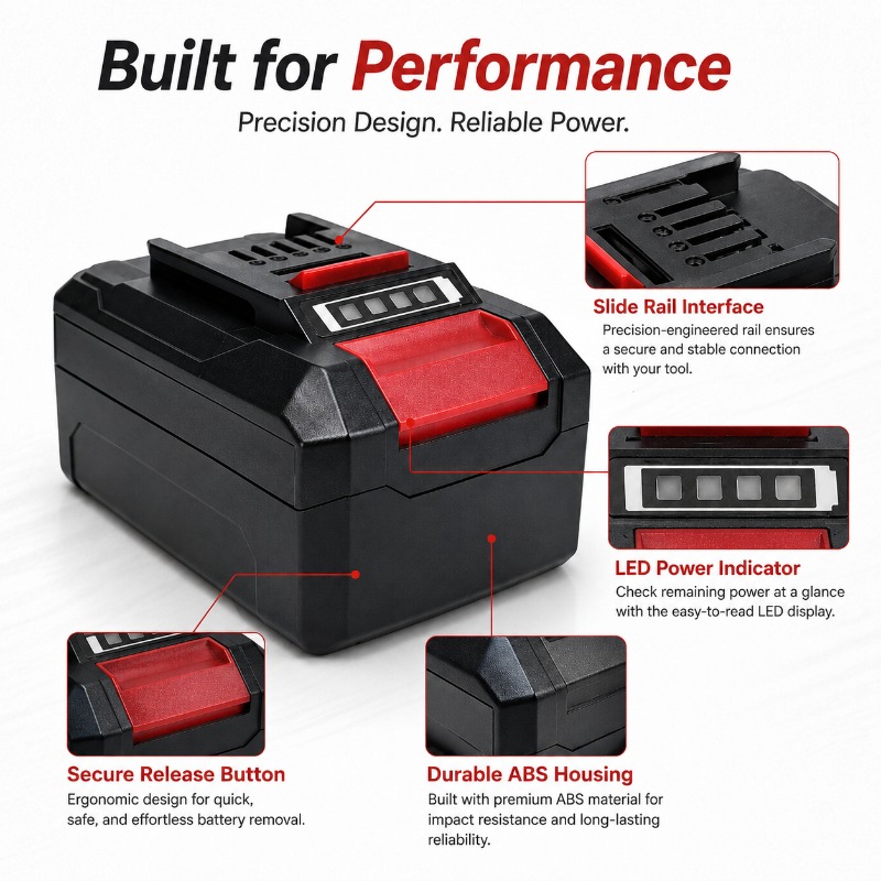 Baterai Li-ion 18V 5.0Ah Pengg - Power Tools Einhell ulasan dan harga