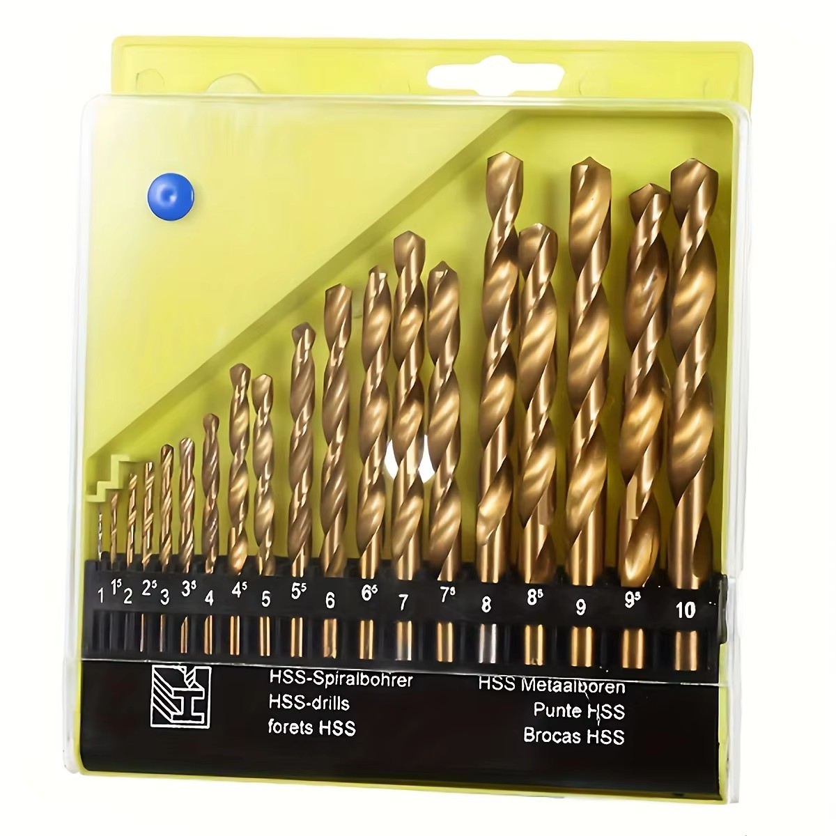 19 Buah Set Mata Bor Metrik Ga - Power Tools Kobalt ulasan dan harga