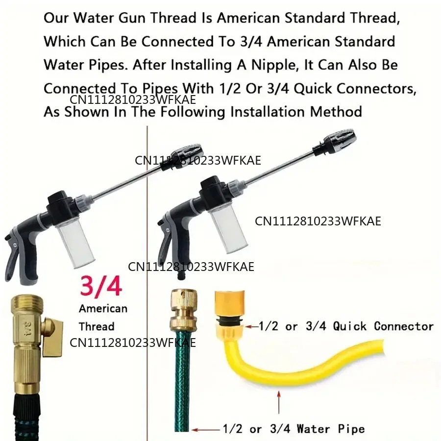 4 buah Pistol Semprot Air Teka - Power Tools Garden ulasan dan harga