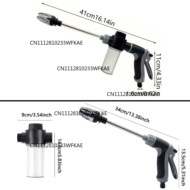 4 buah Pistol Semprot Air Teka - Power Tools Garden ulasan dan harga