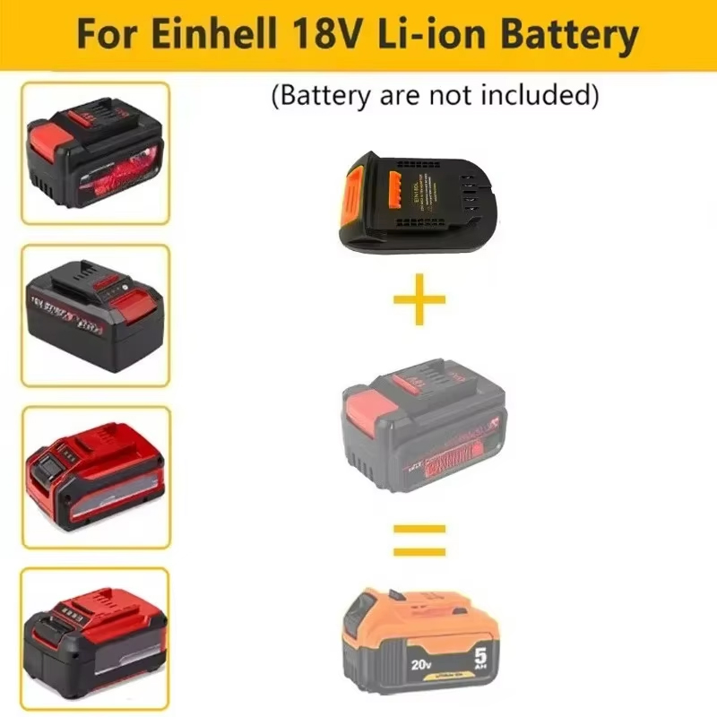 Adaptor Baterai Alat untuk Kon - Power Tools Einhell ulasan dan harga