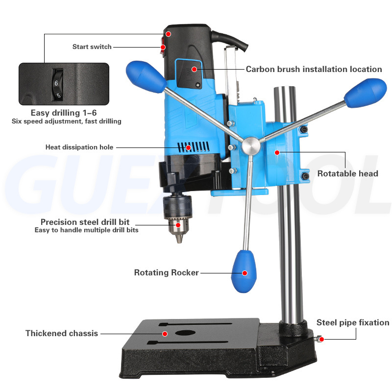 Mesin Bor Duduk Digital 1200W  - Power Tools Display ulasan dan harga