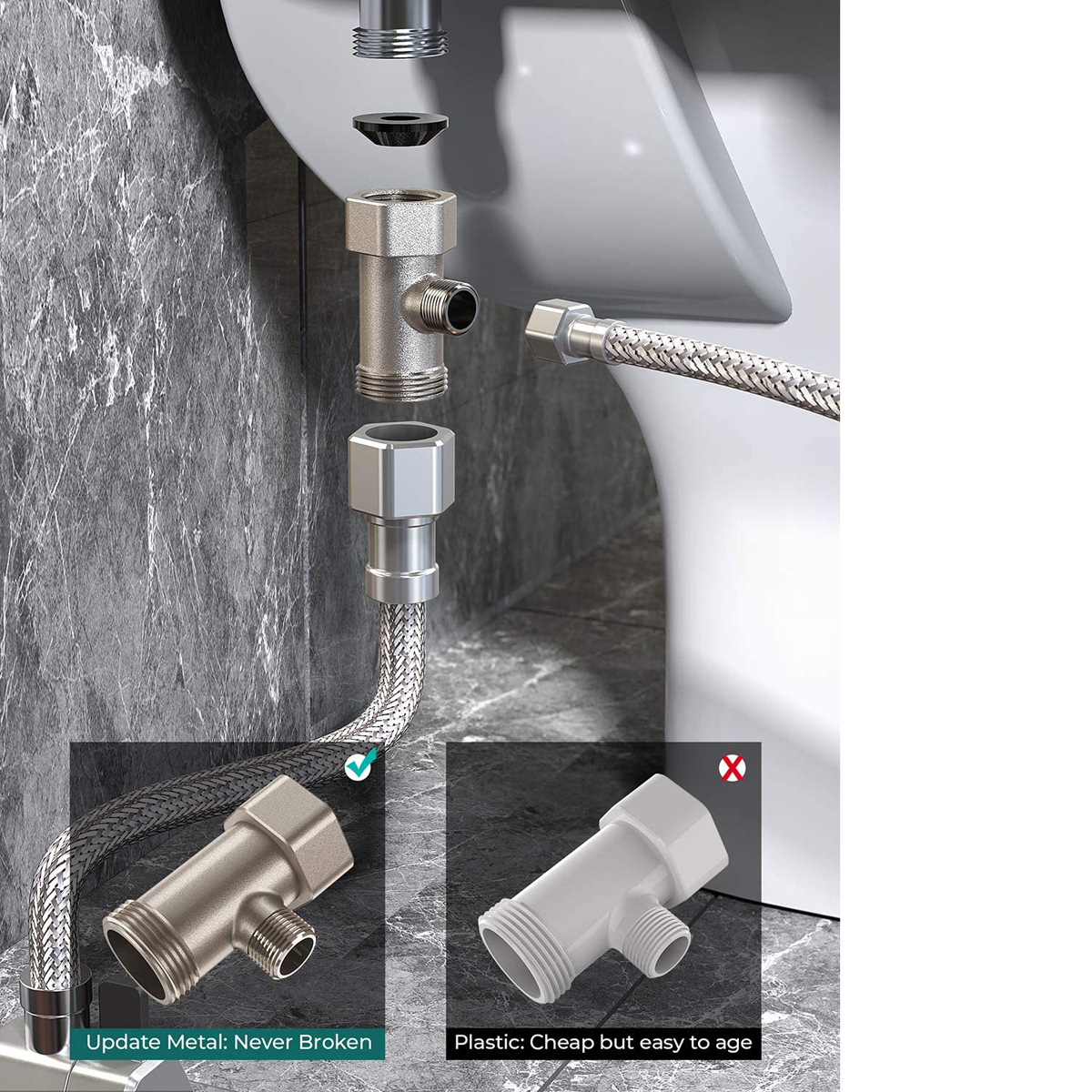 Set Semprotan Bidet Manual Ala - Power Tools You Need ulasan dan harga